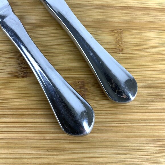 Pottery Barn Fortessa 18/10 Stainless Steel Dinner Knives Korea Set Of 2 - Picture 3 of 4